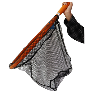 Filets d'atterrissage Usine vente en gros personnalisé filet à main PE multifilament en Fiber de carbone <span class=keywords><strong>carpe</strong></span> grands filets d'atterrissage de pêche en caoutchouc - Product Image 2