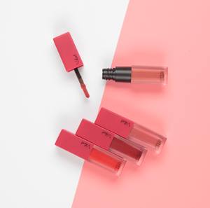 Tinte Labial en Mousse de Terciopelo L'OCEAN, Brillo Labial Líquido Mate Herbal, Rosa Macaron, Suave, Ligero, de Larga Duración, Hecho en Corea - Product Image 3