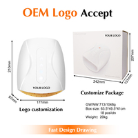OEM Private Label Elektro schnur los Individuell vibrierende Finger massage Hand massage gerät Luft kompression stech no logie