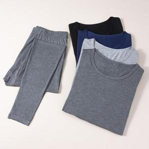 Tốt Nhất Bán Vòng Cổ Bông Nước Nóng Đồ Lót Nhiệt Cho Nam Giới Mùa Đông Căng Nhiệt Đồ Lót Phù Hợp Với - Product Image 3