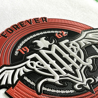 Impression 3D personnalisée TPU Logo en relief par transfert de chaleur Patch pour vêtements, sacs et accessoires de chaussures Étiquettes thermocollantes à haute fréquence lavables