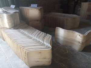 Molduradora de Madera Curvada Saga para Prensa de Madera Contrachapada Curvada HF de Máquina de Carpintería para Sillas, Tableros de Madera, Tableros de Nieve e Instrumentos Musicales - Product Image 5