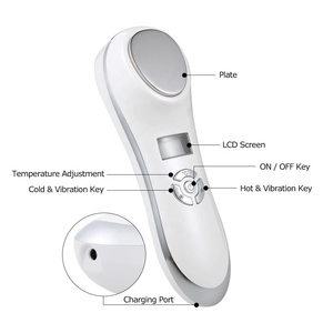 Xách Tay Home Vẻ Đẹp Thiết Bị Cầm Tay Sonic Điện Nóng Lạnh Trên Khuôn Mặt Massager Cho Khuôn Mặt Cổ Nâng Chống-Lão Hóa Chăm Sóc Cá Nhân - Product Image 5