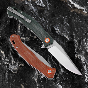 Canivete de Bolso EDC com Novo Design <span class=keywords><strong>2026</strong></span>, Lâmina de Aço D2 CNC, Cabo G10, Canivete Dobrável para Camping ao Ar Livre - Product Image 3