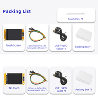 Módulo de Pantalla LCD Táctil Resistiva ESP32 de 2.8 Pulgadas 320*240 WiFi, Placa de Desarrollo para LVGL HMI IoT