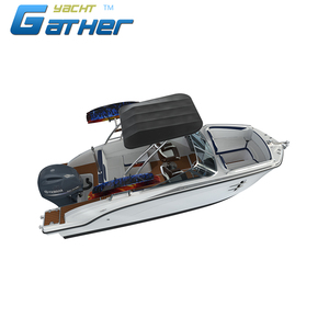 Offre Spéciale Vente Directe Usine Bateaux Sportifs en Fibre de Verre de 19 pieds, Bateaux à Moteur, Bateaux Rapides - Product Image 4