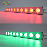 XJ 100W Segment Control Wall Wash Light 9*10W RGBW 4in1 LED Stage Effect Light pour Concerts Bars DJ Party