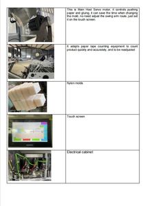 Machine automatique électrique pour boîtes à hamburgers 3A-800-4 avec PLC (4 servomoteurs) - Product Image 5