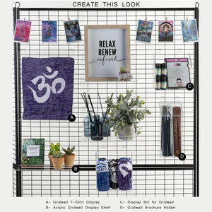 <span class=keywords><strong>T</strong></span>ùy Chỉnh Treo Loại Rõ Ràng Acrylic Áo Sơ Mi Khung Cho Gridwall Top Chèn Acrylic Gridwall <span class=keywords><strong>T</strong></span>-Shirt Hiển Thị Chủ Rack - Product Image 4