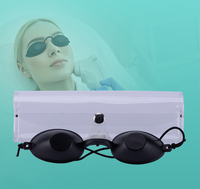 Lunettes de protection pour patients de beauté pour traitement au laser IPL Protection UV ultime Masque pour les yeux pour les lits de bronzage