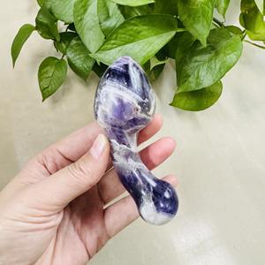 أحجار كريمة شرجية طبيعية كريستال قضبان اصطناعية تدليك صولجانات يوني للنساء صولجانات يوني - Product Image 4