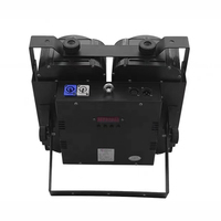 Barre de lumière LED professionnelle DMX512 pour scène, 4 pièces, 100W, LED RGB 3-en-1, Matrix Blinder COB IP44, angle de faisceau 60°, pour mariages