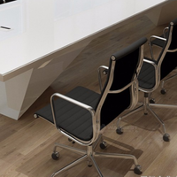 Table de conférence de grande taille à 16 places, texture marbre, pour salle de bureau de direction, design moderne, prise intelligente, vente chaude