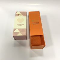 Boîte de parfum de luxe pliable nouveau design emballage de maquillage de parfum de soin de la peau personnalisé emballage plat boîtes d'emballage cosmétique