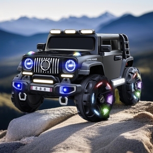 Export Fernbedienung Stoß dämpfendes Geländewagen Babys pielzeug Auto kann Erwachsene oder Doppel kinder Elektroauto vier Räder sitzen - Product Image 3