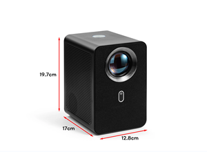 [Vente chaude 1080P <span class=keywords><strong>Cube</strong></span> Projecteur] Usine OEM ODM Natif 1080p Full HD 4K LCD LED Portable Home Cinéma Projecteur Vidéo - Product Image 2