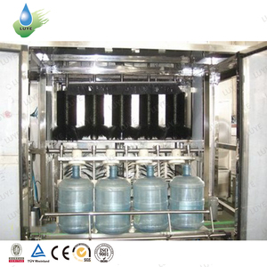 Machine de remplissage et de bouchage automatique de bouteilles d'eau pneumatique à grande ouverture 2 en 1 5 gallons 4 têtes - Product Image 5