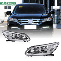 Ensemble de phares avant pour Honda Accord 2013-2015, phare avant Honda Accord 9e génération 33150-T2A-H71 33100-T2A-H71