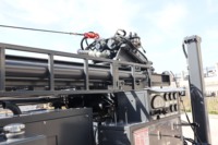 Foreuse hydraulique sur chenilles certifiée CE Kojan pour puits d'eau, profondeur 280m, machine de forage de roche DTH, pompe diesel pour l'exploitation minière