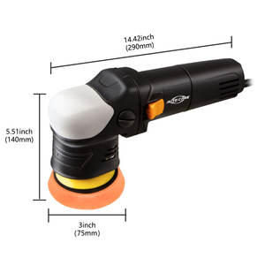 เครื่องขัดสีรถยนต์แบบ Flex DA กำลังขายดี พร้อมระบบขัดเคลือบสีรถยนต์ ใช้ไฟ 110-240V รับประกัน <span class=keywords><strong>1</strong></span> ปี - Product Image 2