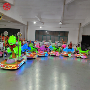 <span class=keywords><strong>Train</strong></span> électrique sans rail pour enfants, thème dinosaure, pour parcs d'attractions extérieurs, à vendre - Product Image 1