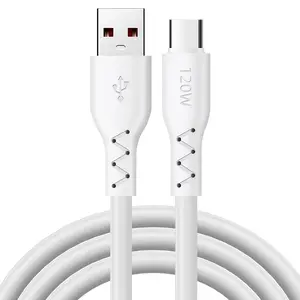 Datakabel Fabriek 120W 6a Super Snel Opladen Data Sync Pd Oplader Kabel Voor Iphone/Samsung/Huawei Micro Usb Type C Kabel