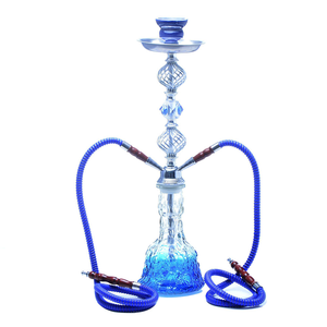 Nuevo Diseño 2026: Set de Narguile Árabe Grande de Cristal para Fumar Shisha - Product Image 5