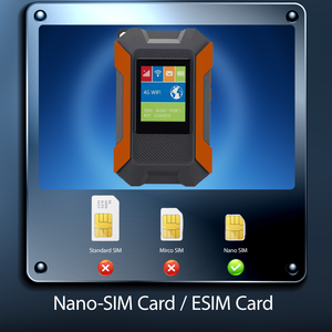 נתב נייד 150Mbps עם חיבור CAT6 4G LTE, צג LCD, שירות TR069, חומת אש, QoS, מודם Plug-and-Play, עיצוב חיצוני קטן - Product Image 3