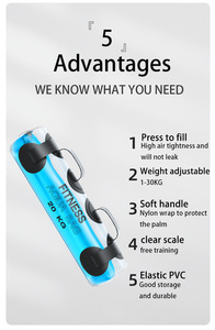 Nouveauté Sac d'entraînement Aqua Sac <span class=keywords><strong>de</strong></span> sable électrique en PVC rempli d'<span class=keywords><strong>eau</strong></span> avec <span class=keywords><strong>poids</strong></span> réglable pour <span class=keywords><strong>l</strong></span>'entraînement <span class=keywords><strong>de</strong></span> fitness et d'haltérophilie - Product Image 3