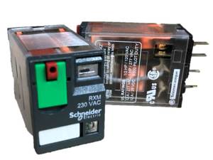รีเลย์แบบเสียบขนาดเล็ก Telemacanique รุ่น RXM2AB2P7 230 VAC 12A ป้องกันน้ำและฝุ่นระดับ IP40 พร้อมหน้าสัมผัส 2 จุด - Product Image 5