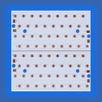 Base en aluminium pour PCB LED OEM personnalisée, haute conductivité thermique, haute puissance 90W, épaisseur du cuivre 1OZ, épaisseur de la plaque 1,6MM pour