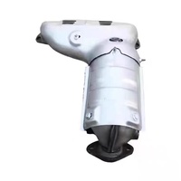 Colector de escape con catalizador para Lifan X60 X80 320 520 620 630 720 OE L1200100B1 L1200100B2, ajuste directo con juntas