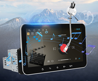 Radio Mobil Universal 1Din Layar Sentuh 7'' Wireless Carplay & Android Auto Pemutar Multimedia Pintar Wifi Navigasi GPS FM Stereo