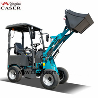 QINGDAO CASER 0,4 Tonnen EL04D China Mini Garten- und Landwirtschafts-Elektro-Radlader mit CE-Zertifizierung zum Verkauf
