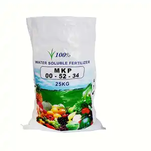 Fabbrica Diretta Prodotti Chimici Agricoli Mono Potassio Fosfato MKP 00-52-34 99% Fertilizzante