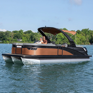 Yate de Aluminio para 10 Personas, Tipo Ferry, para Resorts, con Motor Fuera de Borda, Tipo Yate Deportivo - Product Image 3