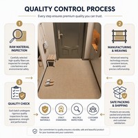 Tapis de zone durable à boucles, aspect sisal, couleur kaki, tapis moderne minimaliste pour entrée, tapis antidérapant pour zones à fort trafic