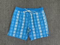 Shorts décontractés pour hommes, mode estivale, taille élastique, séchage rapide, avec cordon de serrage, imprimé par sublimation