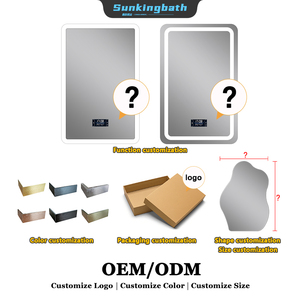 Chất lượng cao thông minh LED gương thiết kế hiện đại phòng tắm thắp sáng gương căn hộ cắt tóc chiếu sáng gương - Product Image 2