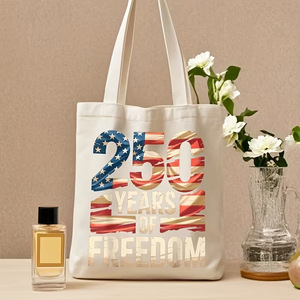 กระเป๋าผ้ารูดเชือก USA Stars ลายธงชาติอเมริกัน วันชาติอเมริกา 4 <span class=keywords><strong>กรกฎาคม</strong></span> ลายดอกไม้ไฟ กระเป๋าสะพายไหล่ กระเป๋าผ้าแคนวาสวันชาติอเมริกันครบรอบ 250 ปี - Product Image 3