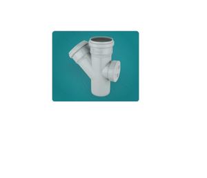 Raccords SWR haute pression robustes, composant en Y simple, poli pour des performances durables, manipulation fluide des eaux usées - Product Image 2