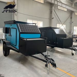 Mini <span class=keywords><strong>camping</strong></span>-car tout-terrain en aluminium Wohnwagen Camp Camper Trailers à vendre - Product Image 3