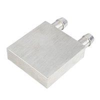 Bloc de refroidissement à eau RDS Electronics, 40x40mm, processeur pour PC et ordinateur portable, refroidisseur d'eau, dissipateur thermique