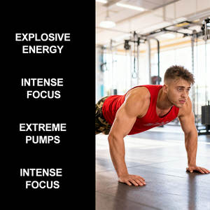 Integratore Pre-Allenamento Senza Zucchero con Etichetta Privata, Creatina Monoidrato, <span class=keywords><strong>BCAA</strong></span>, Amminoacidi con Fino a 10g di Proteine - Product Image 4