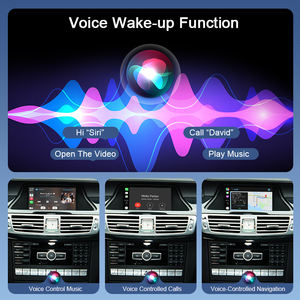 CarPlay sans fil, Android Auto, MirrorLink pour Mercedes Benz Classe B/C/E, GLA, CLA, GLK, SLK, CLS, W204, W176, W246, prise en charge de la commande vocale et de la caméra - Product Image 4