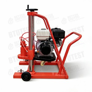 Machine de carottage de pavés 200 mm - et échantillonneur de carottage de béton, profondeur 700 mm, 5,5-13 CV, conforme EN 12697-27 - Product Image 4