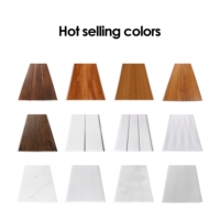 UTO Vente en gros de panneaux de plafond en PVC imperméables, panneaux de plafond décoratifs pour murs et plafonds intérieurs