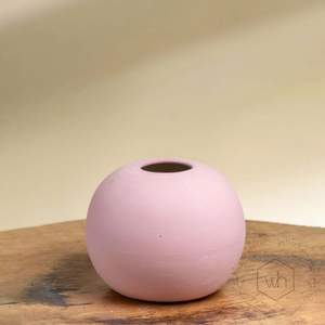 Vase à fleurs rond en céramique, support floral décoratif pour table, pour la maison, le bureau, le salon, décoration intérieure, pots et jardinières - Product Image 2