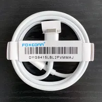 Cable de datos USB para cargador de apple 8PIN foxconn Original 12W 20W PD tipo C la carga rápida del Teléfono cable para iphone 11 12 13 pro max