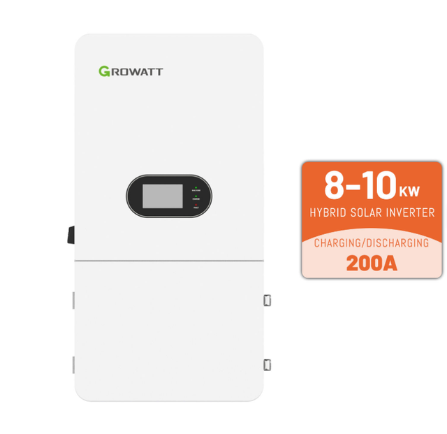 Growatt SPM 8000TL-HU 8000W Single Phase Hybrid Solar Inverter 3 MPPTs165A Low Voltage Energy Storage Inverter 10ms UPS Function